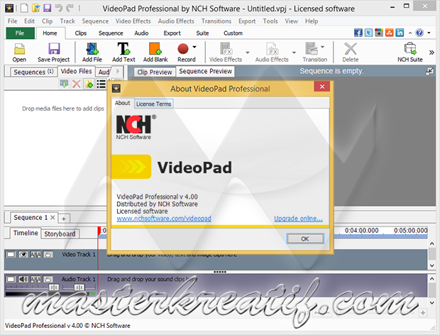 videopad video editor professional serial key
